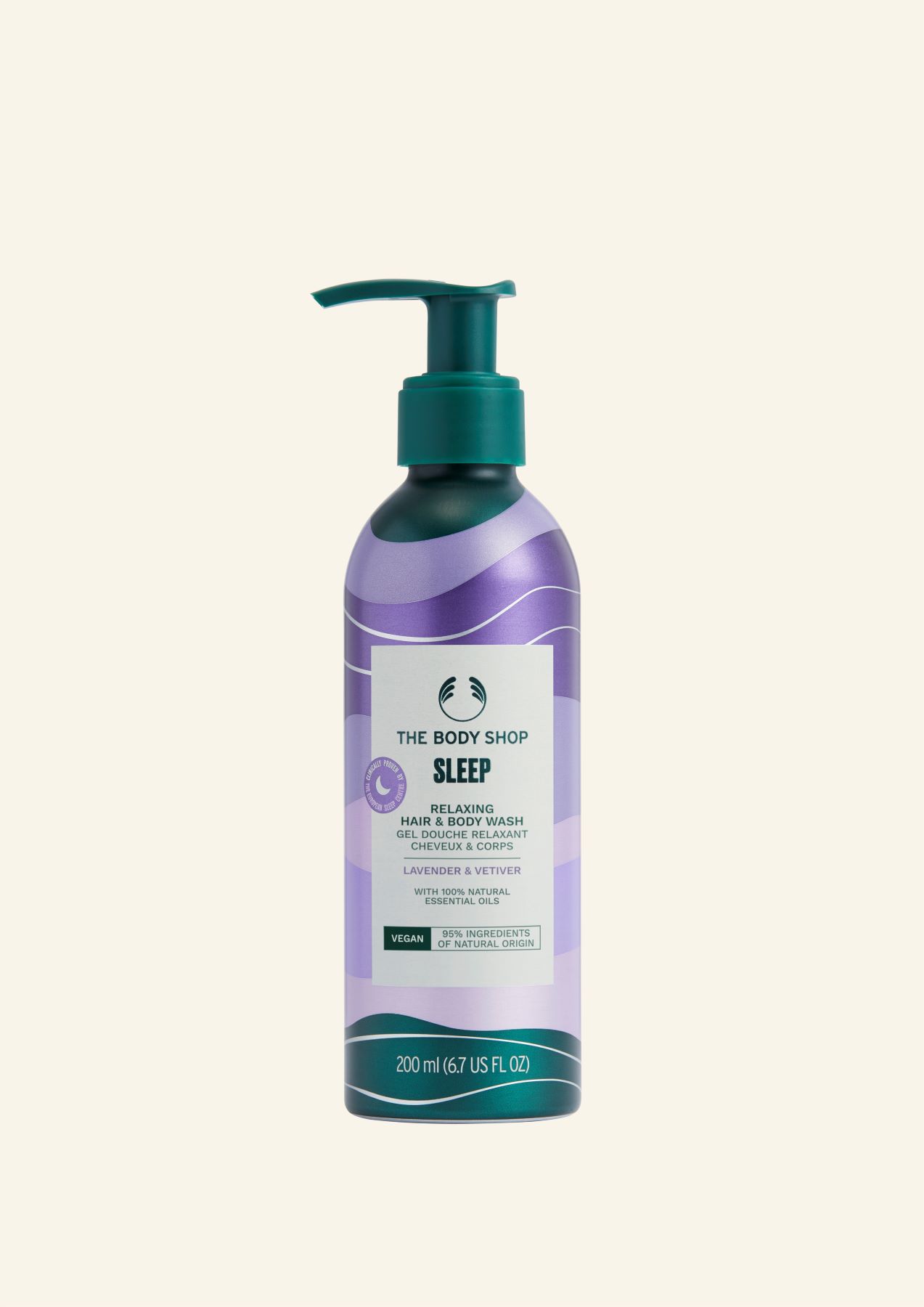 Gel de duș relaxant pentru păr și corp Sleep, 200 ml