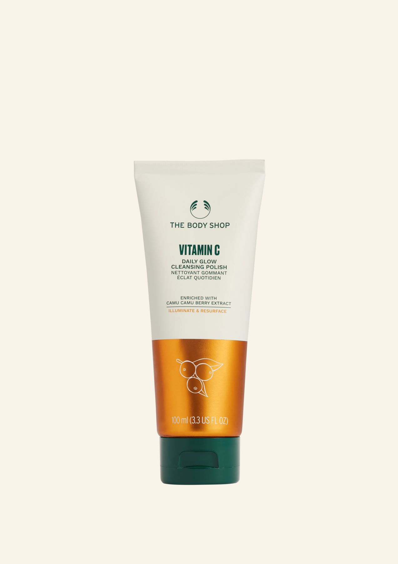 Loțiune pentru curățat și exfoliat tenul Vitamin C, 100 ml