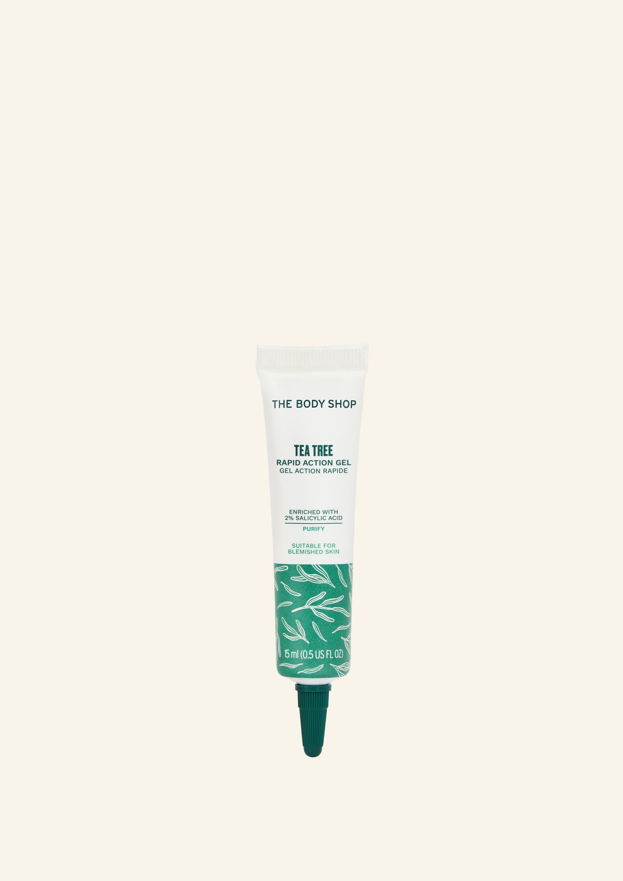 Gel cu acțiune rapidă pentru coșuri Tea Tree, 15 ml